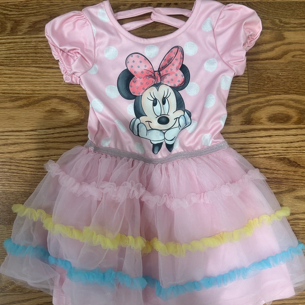 Disney Minnie Mouse Pink Dress